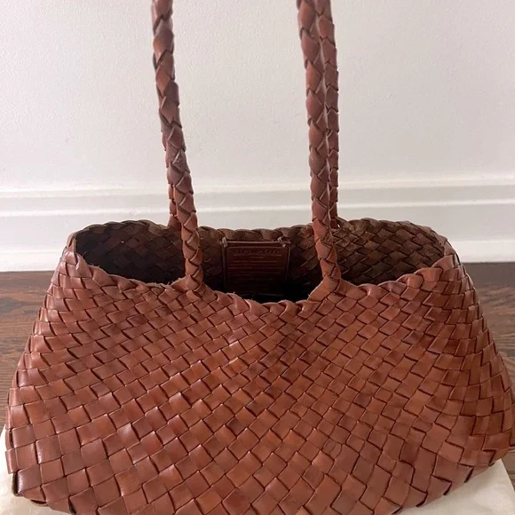 Dragon Diffusion Brown Woven Tote - Picture 4 of 14
